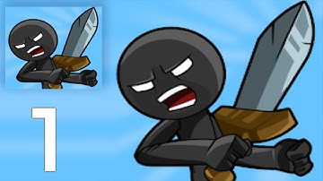 Stickman War Legend of Stick - Campaign 1 - 4 - Gameplay Walkthrough Part 1 Tutorial