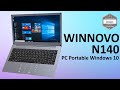 Vista previa del review en youtube del Winnovo WinBook K146