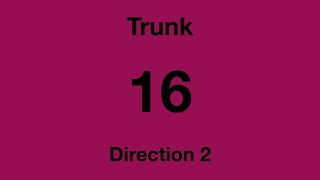 [SBS Transit] Trunk Bus Service 16 - Direction 2 Hyperlapse