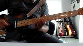 Radiohead "Man Of War" guitar cover