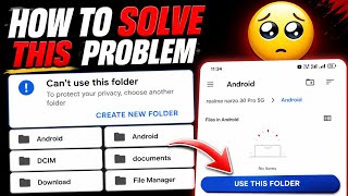 Can’t Use This Folder ❌ FIXED! | Android Latest Method 🔥”2026 || Bgmi gfx tool applying process  screenshot 1