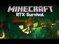 New Nether Biomes in Minecraft RTX! ▫ Minecraft RTX Survival S2 [Part 2]