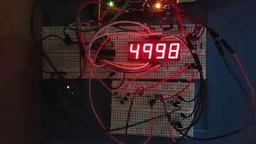 Eelegoo 4 digit 7 segment display counter