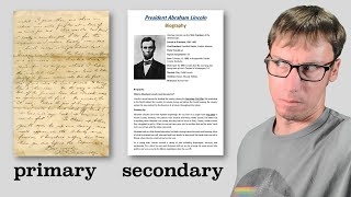 The Primary and Secondary Sources Song