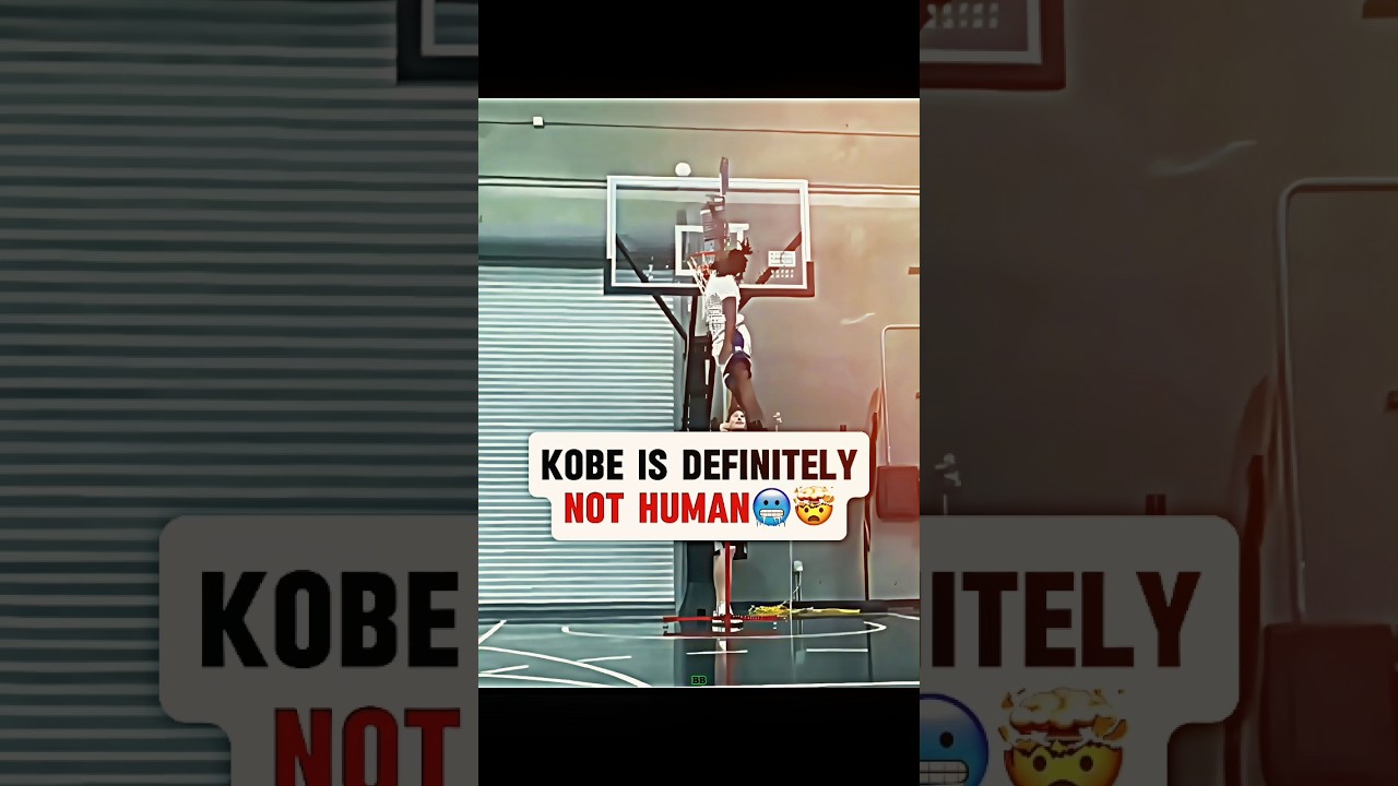 This Jump Shouldn't Be Possible 😳🔥 #kobebryant #nba #basketball #viral #youtubeshorts #fyp #shorts