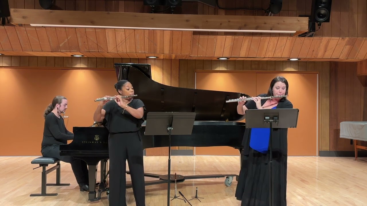 Andante et Rondo, Op. 25 for Two Flutes and Piano (Franz Doppler) ~ Ebonee Thomas & Terri Sánchez