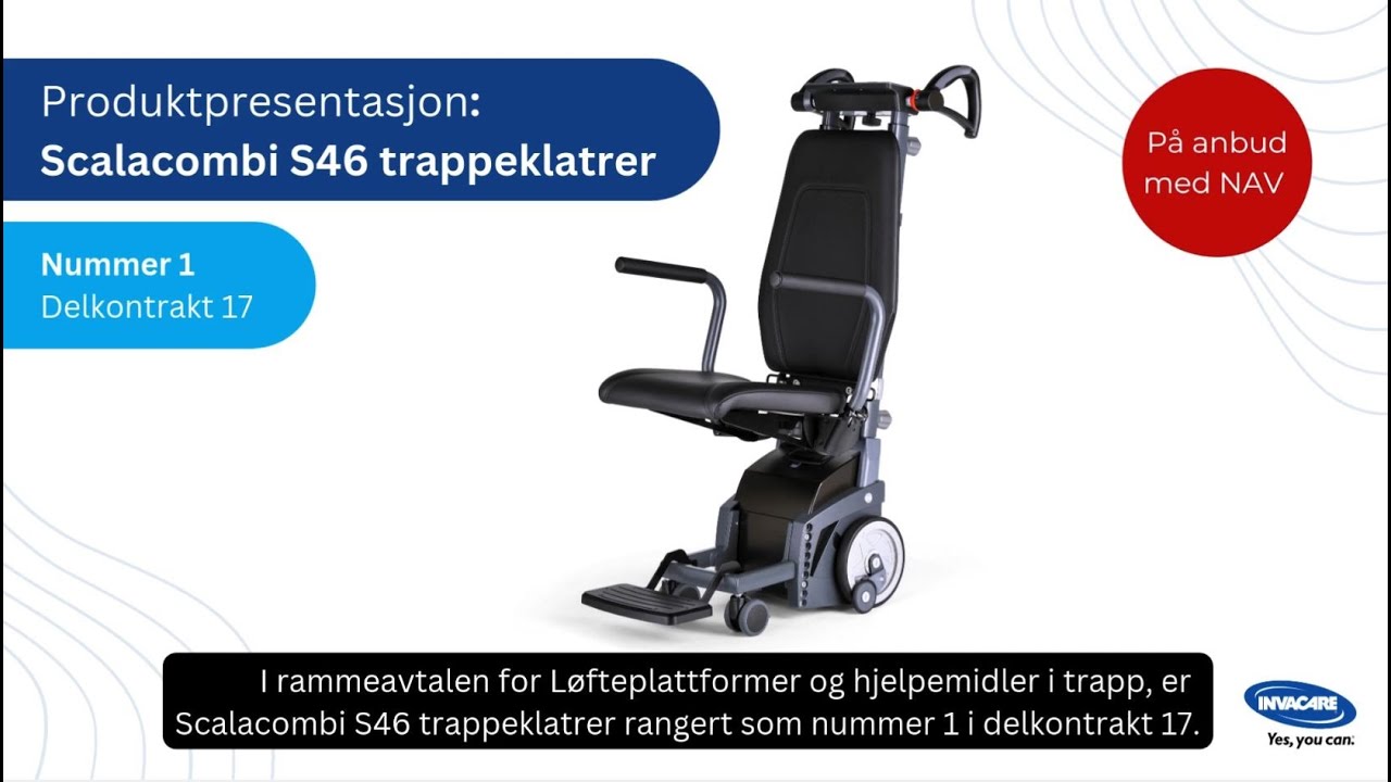 Scalacombi S46 trappeklatrer - Produktpresentasjon