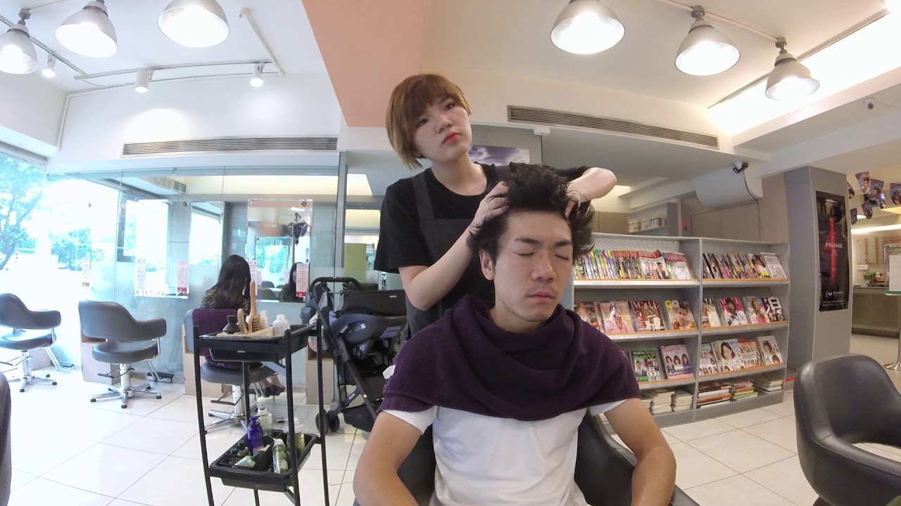 台湾式シャンプー Taiwan style shampoo  GOPRO 2017‎年‎10‎月‎7‎日　その1