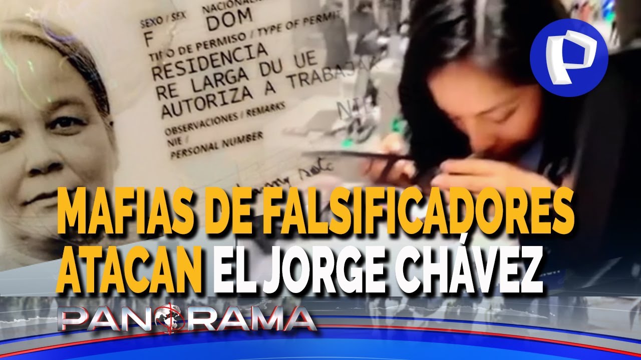 Mafias de falsificadores atacan el Jorge Chávez: Perú en la ruta del tráfico irregular de personas