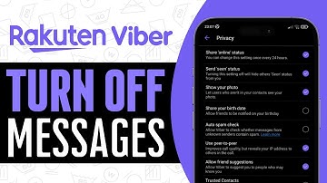 How to Turn OFF Rakuten Viber Messages - Easy Guide