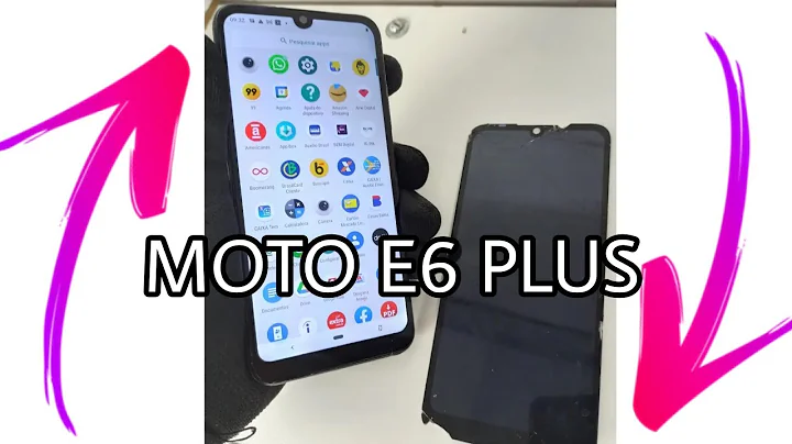 Moto E6 plus, como trocar a tela
