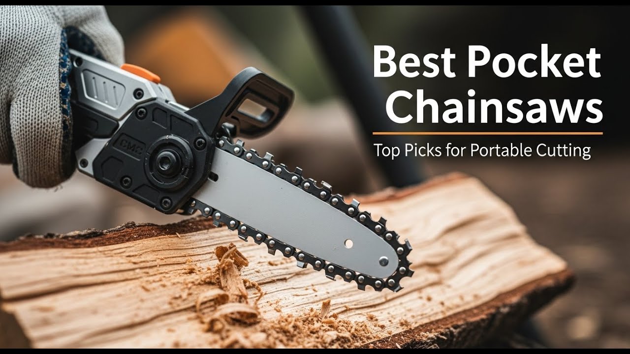 TOP 5 Best Pocket Chainsaws 2026 | Manual chainsaw - YouTube