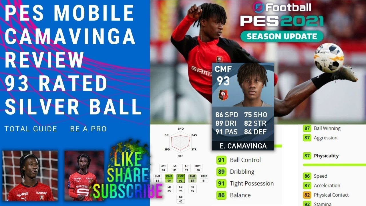 Camavinga 93 rated silver ball review More than an anchorman  || Eduardo camavinga details