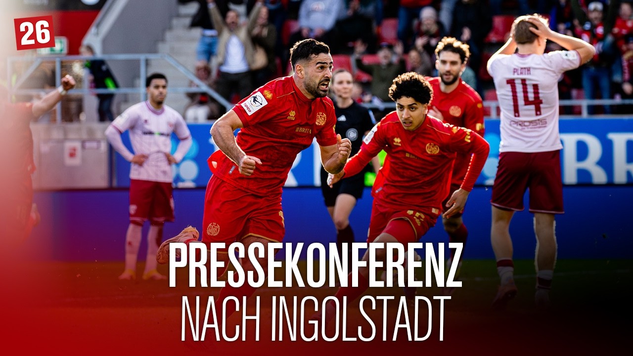 PRESSEKONFERENZ nach SV Wehen Wiesbaden vs. FC Ingolstadt 04 I 3. Liga I 26. Spieltag