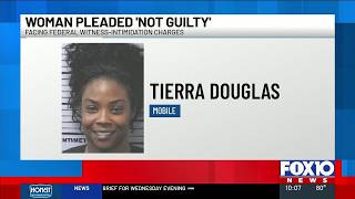Mobile woman accused of retaliating against witnesses in drug 'kingpin' trial
