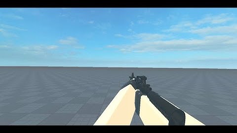 M4A1 reload animation test with moonanimator