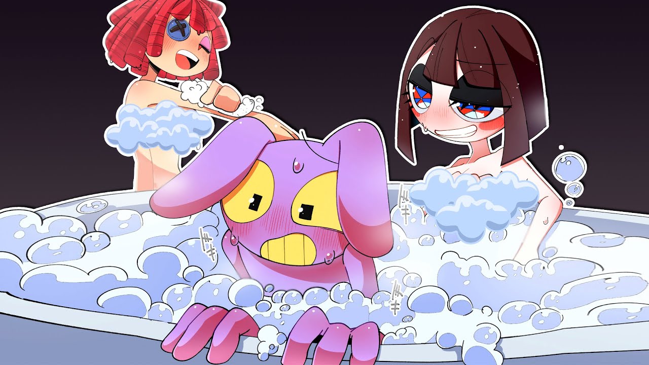 Too Hot Bath 😳 | Jax x Pomni | The Amazing Digital Circus Comic | TADC | Ep. 4