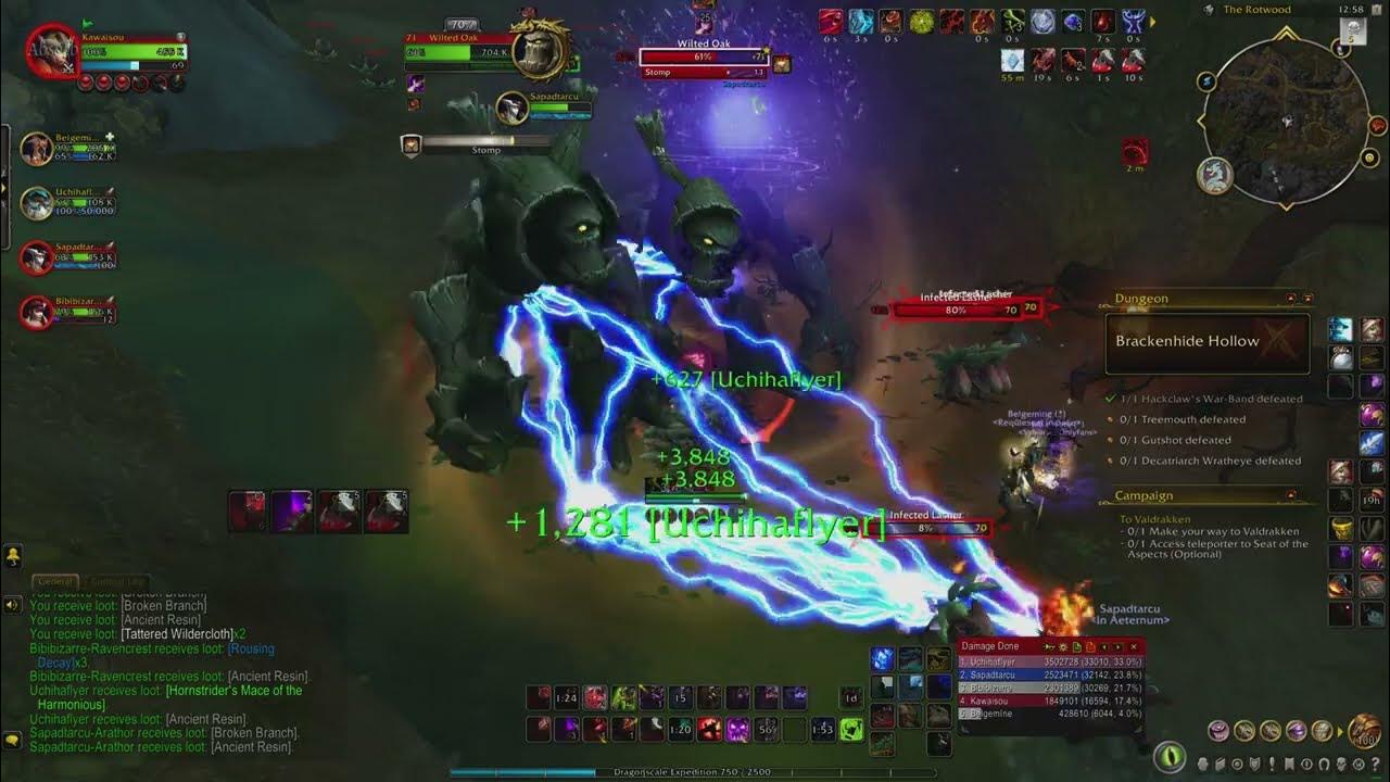 (4k) Wow Dragonflight Heroic two Dungeons YouTube