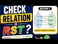 How to Check Relation is RST or Not? 🤯😮🔥