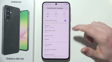 SAMSUNG Galaxy A56 5G: How to Disable Keyboard Vibrations