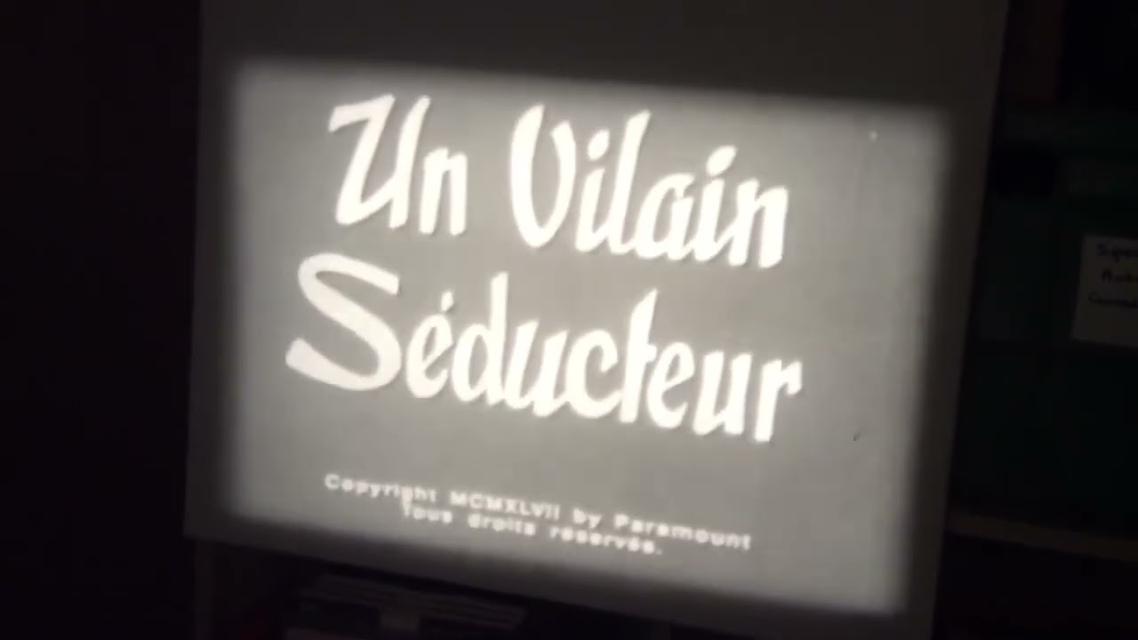 Popeye The Sailor - The Royal Four Flusher (1947) (French Print) Intro and Outro