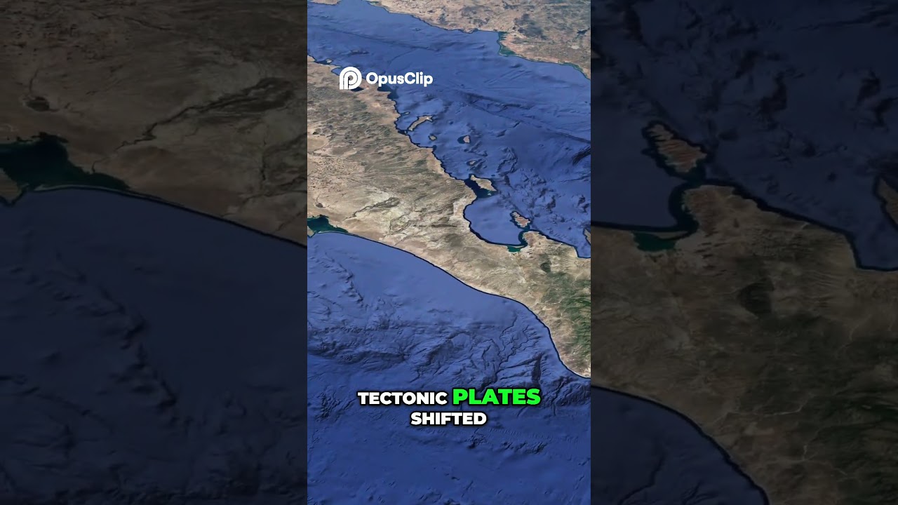 Gulf of California  How Earth Split Apart & A Sea Was Born!