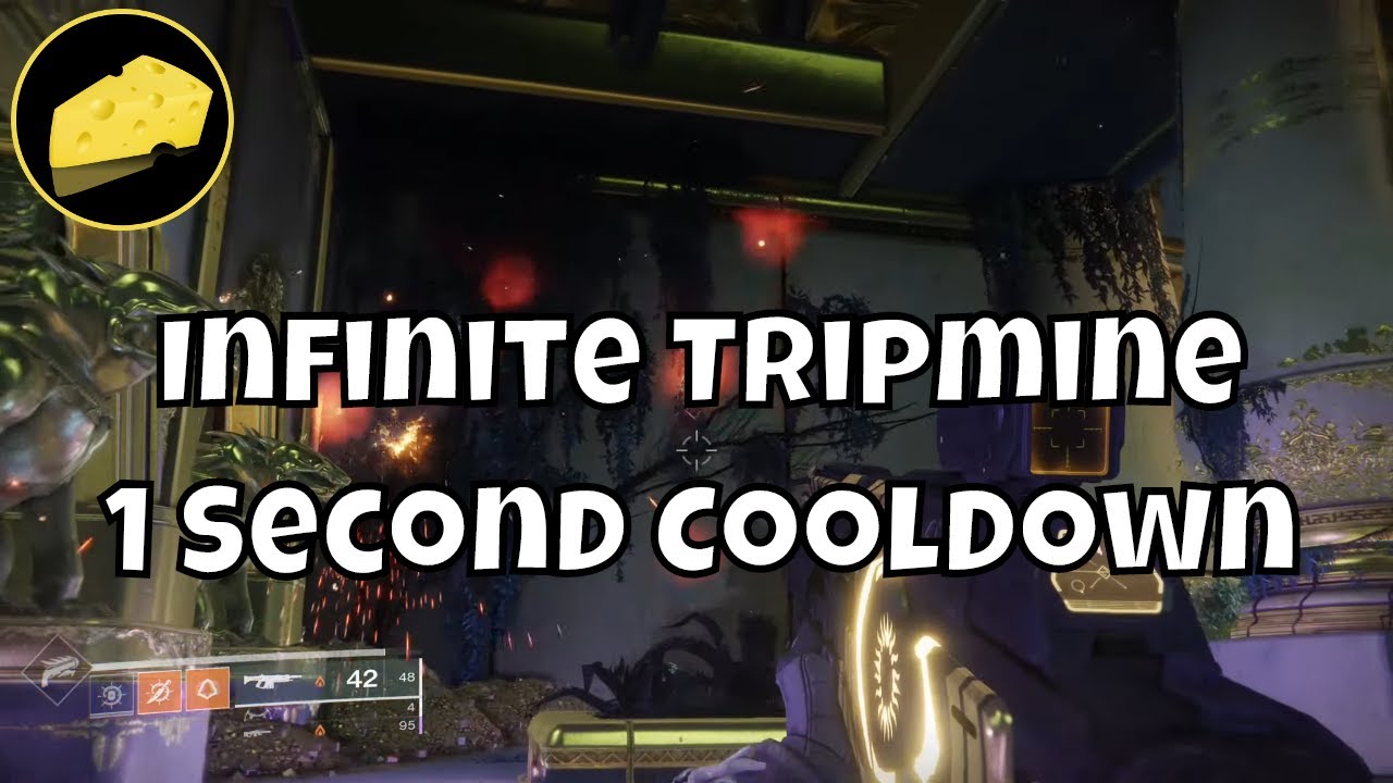 Infinite Tripmine Grenades - 1 Second Cooldown