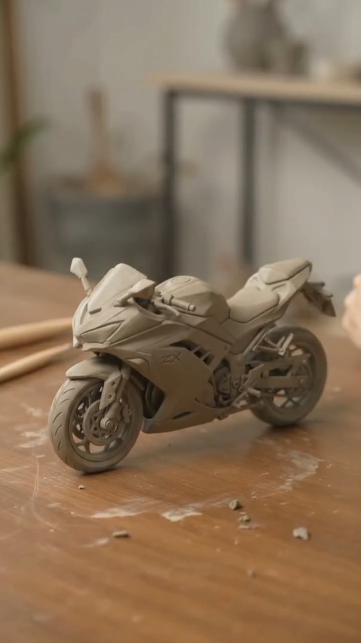 HOW TO MAKE A ZX MOTORCYCLE WITH CLAY 🛵 - YouTube