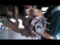 Wheel bearing replacement 2006 Chevrolet 2500HD Hub assembly front Install Remove Replace