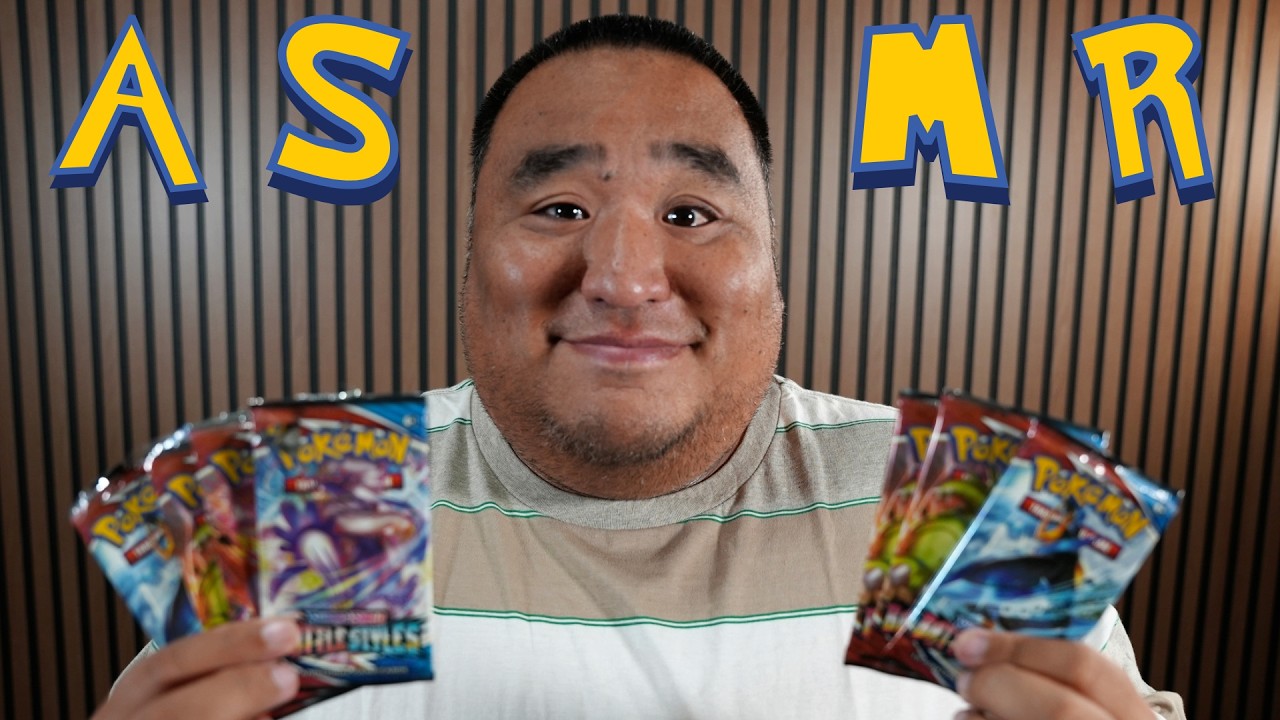 ASMR Pokemon Pack Openings - (Sword and Shield Battle Style)