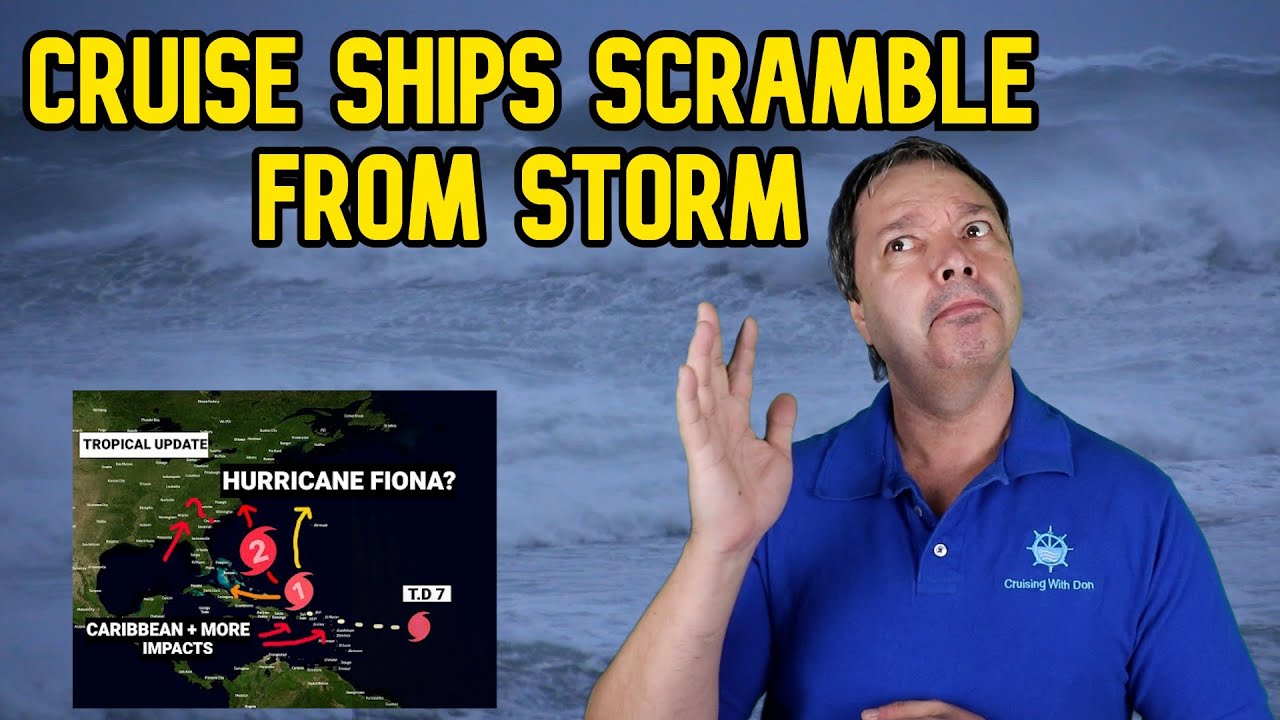 CRUISE SHIPS SCRAMBLE TO AVOID GROWING TROPICAL STORM