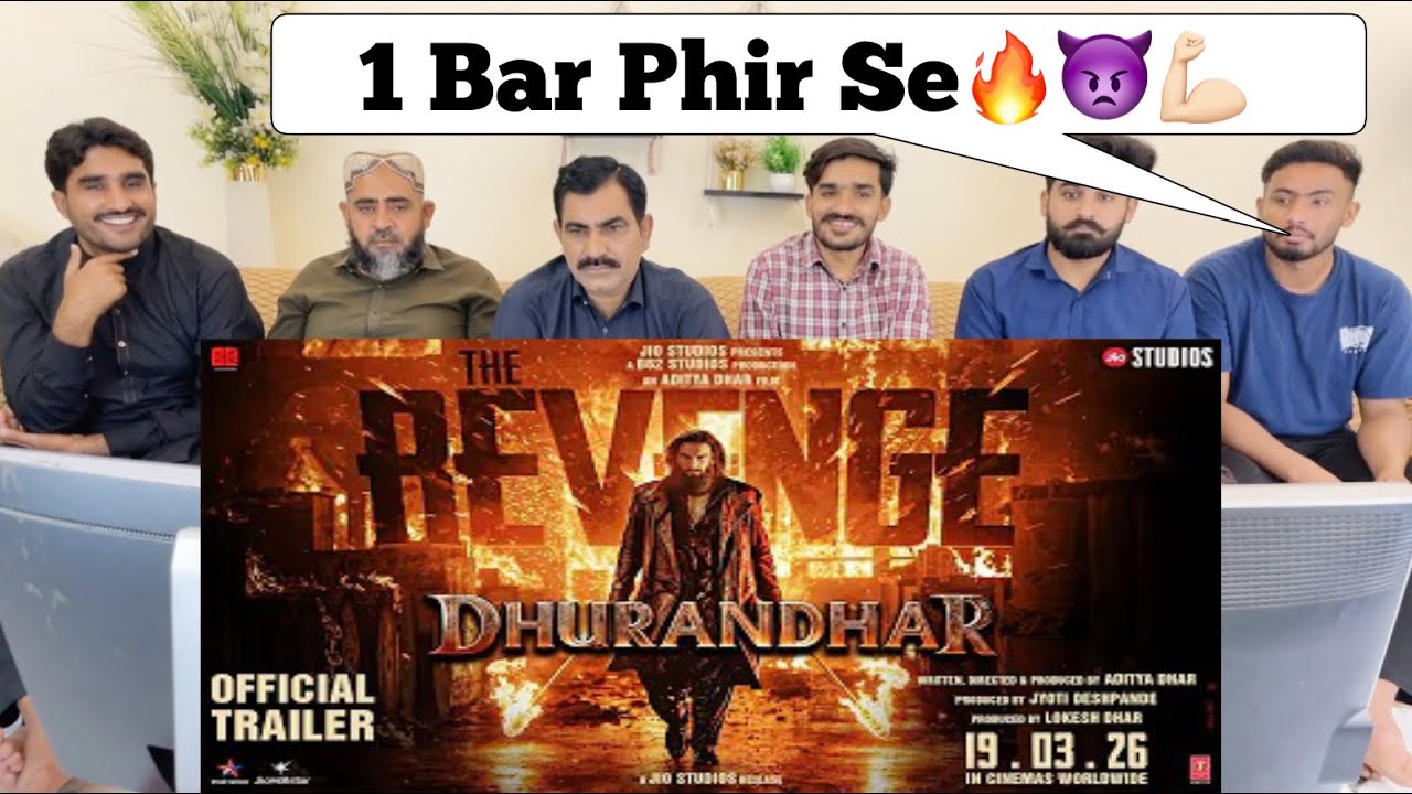 Dhurandhar The Revenge Official Hindi Trailer | Ranveer S | Aditya D | In Cinemas 19 March 2026