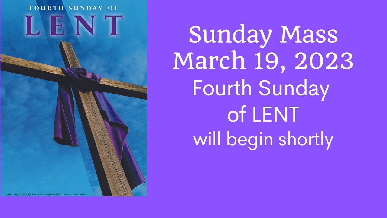 Sunday Mass March 19, 2023 YouTube