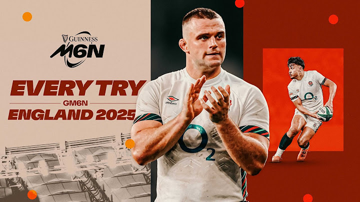 EVERY England Try - Guinness Six Nations 2025! 🌹