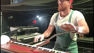 Whammy bar Clavinet Vibanet solo with Monkey Businness