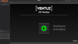 20 - Ventuz Nodes Tutorial: Keyframe Animation Profile