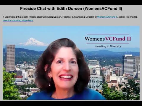 TechFire Fireside Chat with Edith Dorsen - YouTube