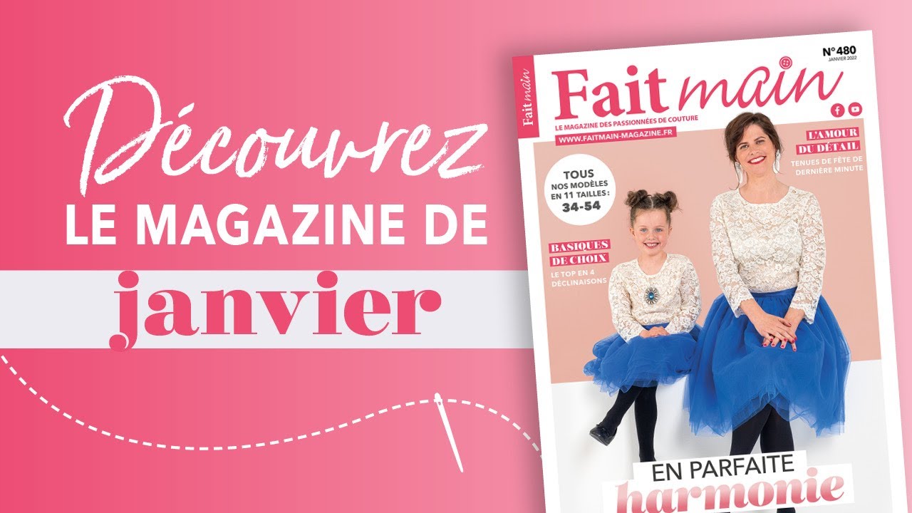 Fait Main magazine n°480 - Janvier 2022