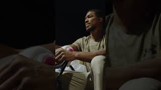 Anthony Joshua Tapes Hands For Kristian Prenga Fight 🤛