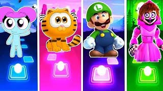 PIBBY 🆚 The Garfield 🆚 The Super Mario Bros 🆚 Mariam Memories 🎶 Who is best?