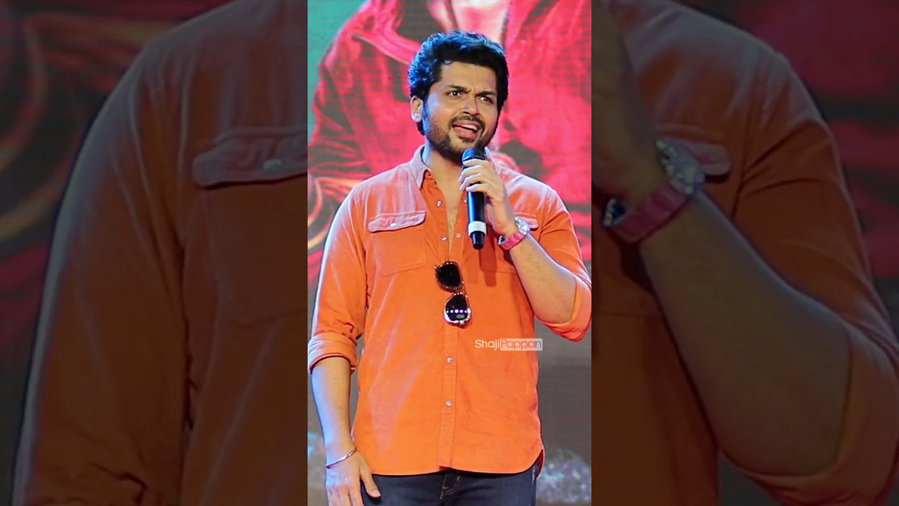 Tamil Actor Karthi Singing En Kadhal Solla Song From Paiya Movie | Japan Movie 