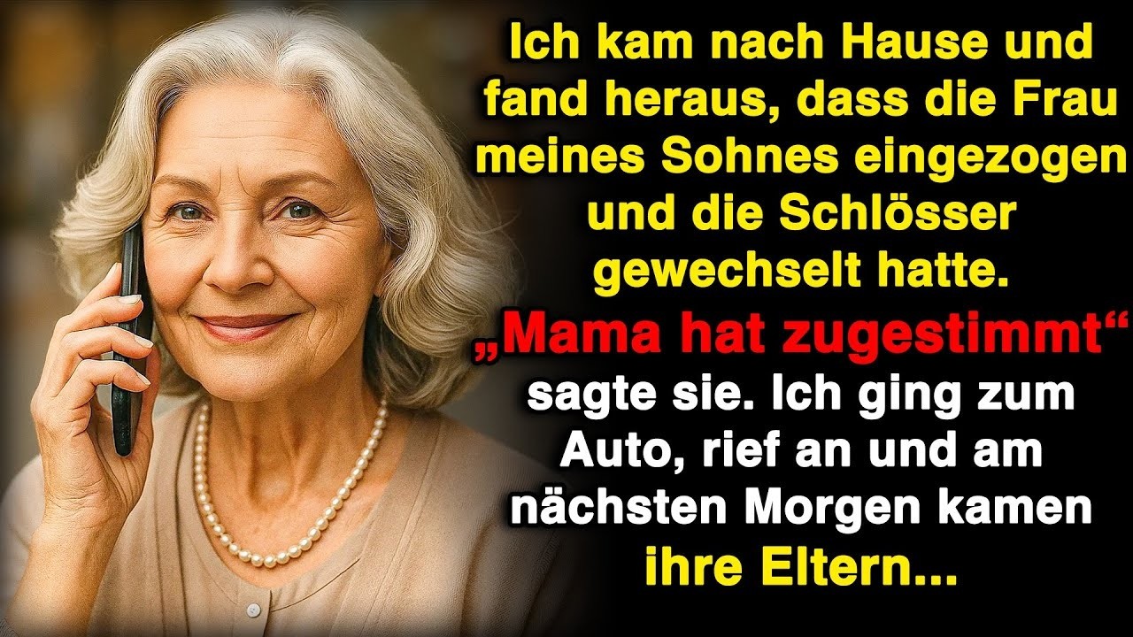 Die Frau meines Sohnes zog ohne zu fragen in mein Haus. Also stellte ich es zum Verkauf und...