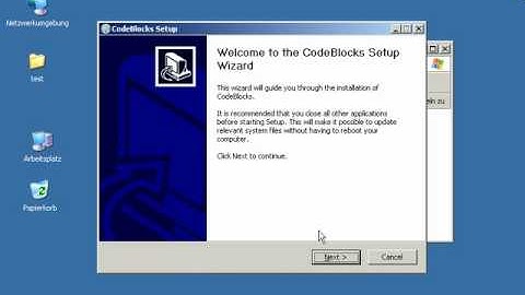 01 - Install Code::Blocks and Irrlicht
