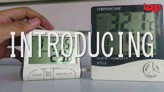 LOOP ALLOY Digital Thermometer and Hygrometer