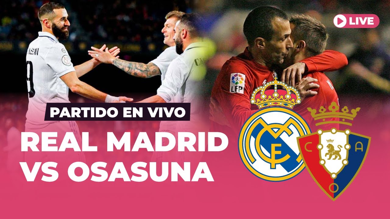 🔴 REAL MADRID VS OSASUNA EN VIVO 🏆 Final COPA DEL REY 2023🔥 Narración ...