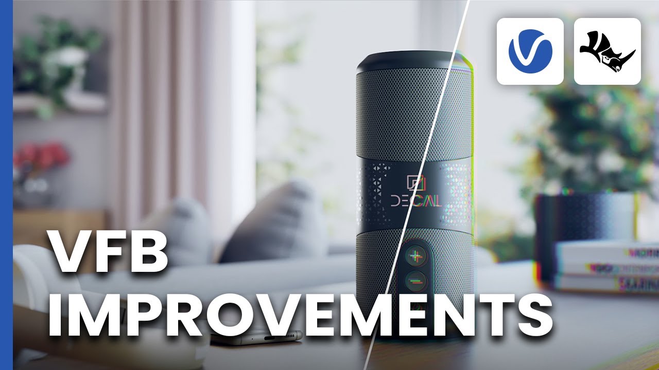 Elevate your editing experience with the latest VFB functionalities in V-Ray 6 for Rhino