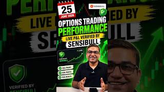Options Trading Strategy Results Today | Live P&amp;L Verified by Sensibull | Options Trading