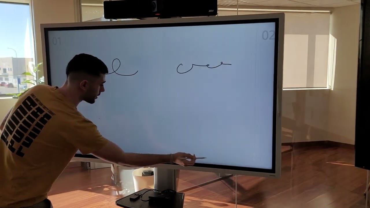 Samsung Flip Pro. Modo pizarra