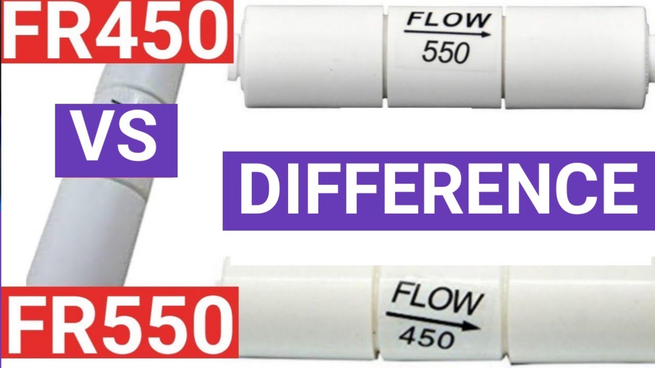 WHAT IS FR .WHAT IS DIFFERENCES BETWEEN FR 300/450/550ML FLOW