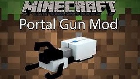 Portal gun mod review! [MINECRAFT JAVA EDITION]